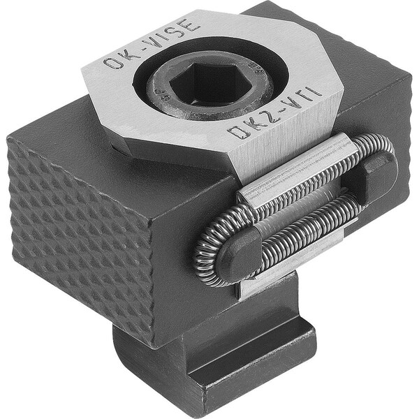 Wedge Clamp W Machining Allowance, B=56 For T-Slot G=18, Tool Steel Hardened